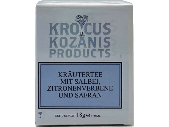 Kräutertee Salbei-Zitronenverbene & Safran