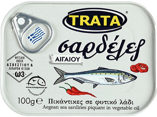 Trata Sardinen mit Chili - Pikant 100 g Dose