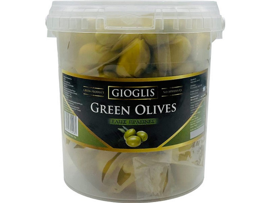 Grüne Oliven mit Stein 700g