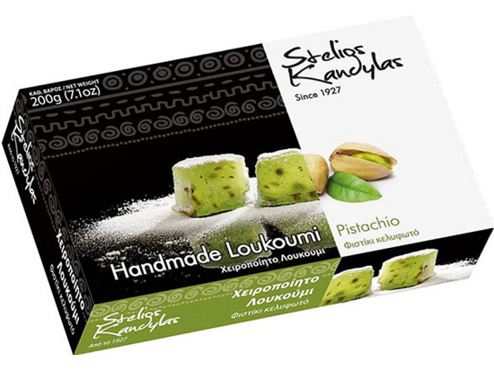 Kandylas Loukoumi mit Pistazie 200g