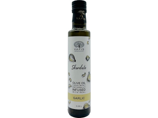Extra Natives Olivenöl mit Knoblauch 250ml