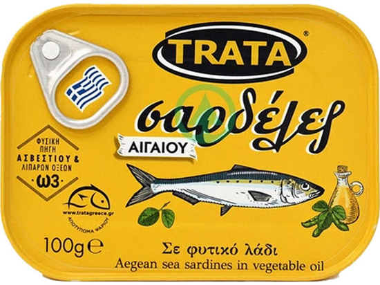 SARDINEN IN PFLANZENÖL 100G DOSE FLOKOS