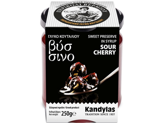 Sauerkirschen in Zuckersirup 250g Kandylas