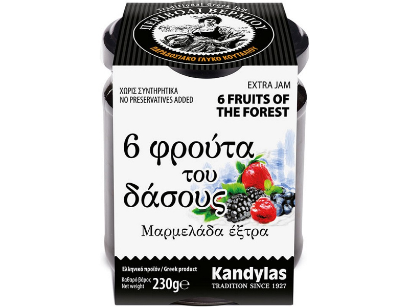 Waldfruchtmarmelade 230g Kandylas