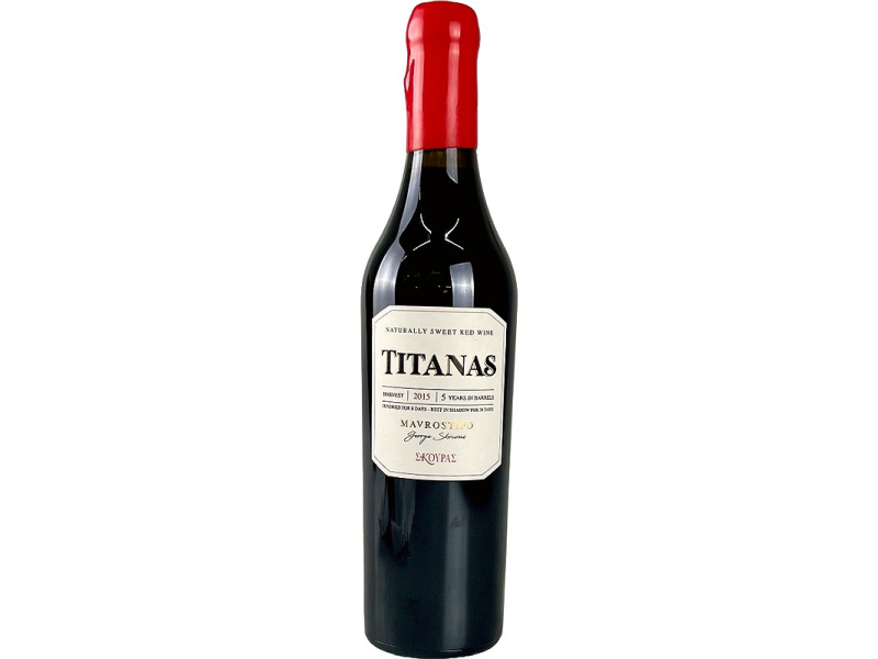 Titanas Rot Süsswein 2015 Skouras